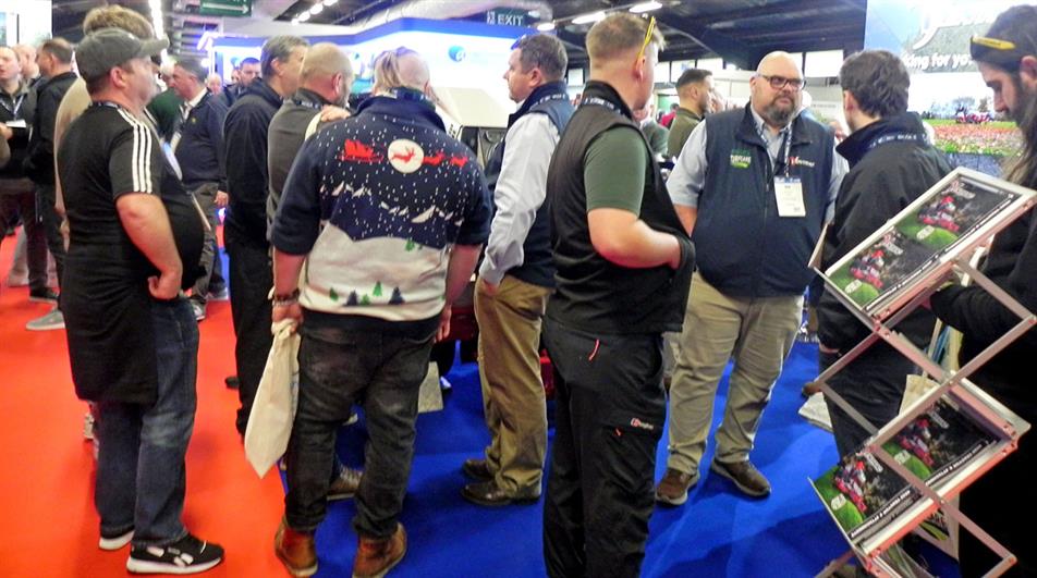 Crowded halls at BTME in Harrogate
